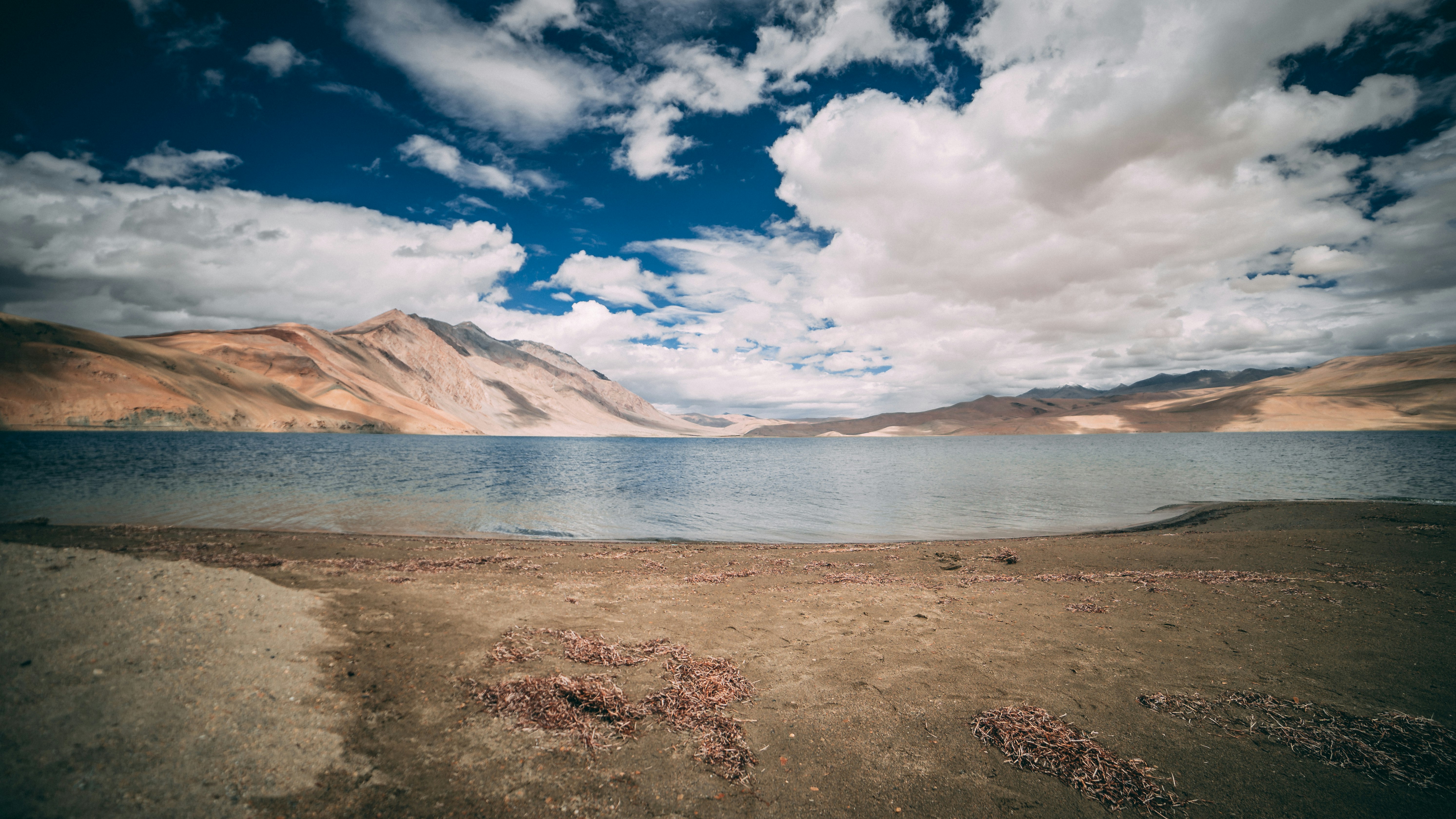 calm body of water